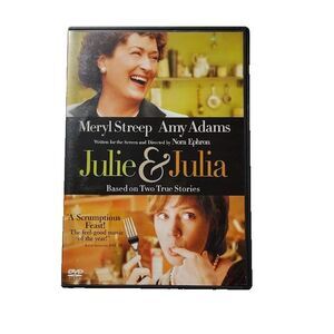 Julie & Julia DVD Movie PG 13 2009 Comedy Drama Meryl Streep Amy Adams